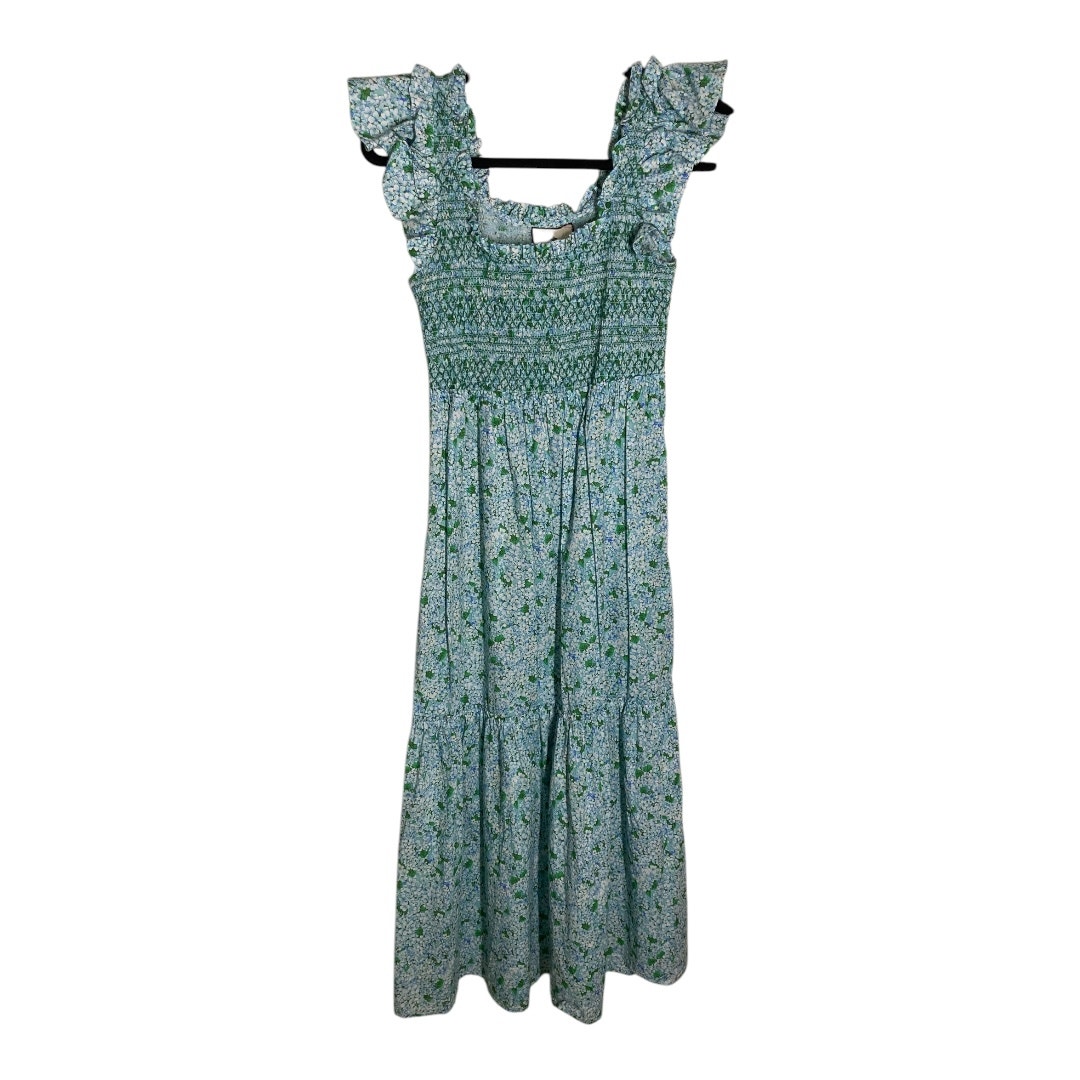 Tuckernuck Smocked Flutter Sleeve Midi Dress